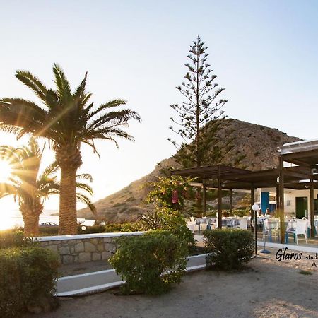 Апартаменти Glaros Luxury Studio On The Beach Аркаса Екстер'єр фото